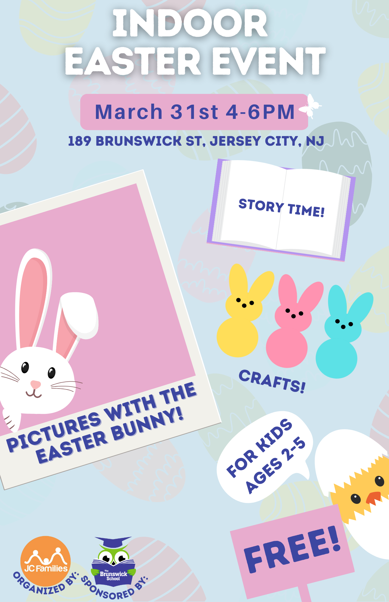 Free Indoor Easter Event Jersey City